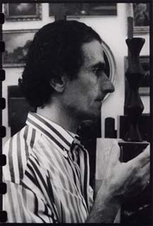 franco fedeli in his studio