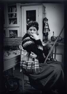 lani irwin in her studio